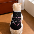 Bear Embroidered Pet Vest