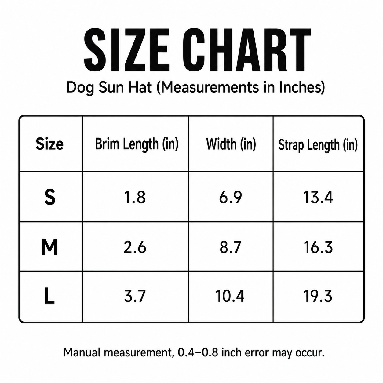 Pet Sun Visor Hat for Dogs & Cats – Waterproof Wide-Brim Beach Hat with Adjustable Strap | HoppePet