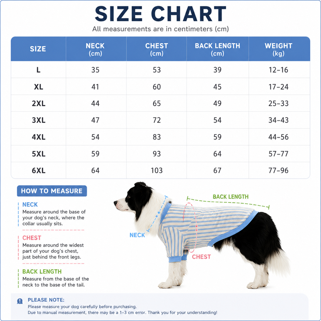 Striped Dog T-Shirt – Classic Long-Sleeve Basic Shirt for Everyday Wear | HoppePet