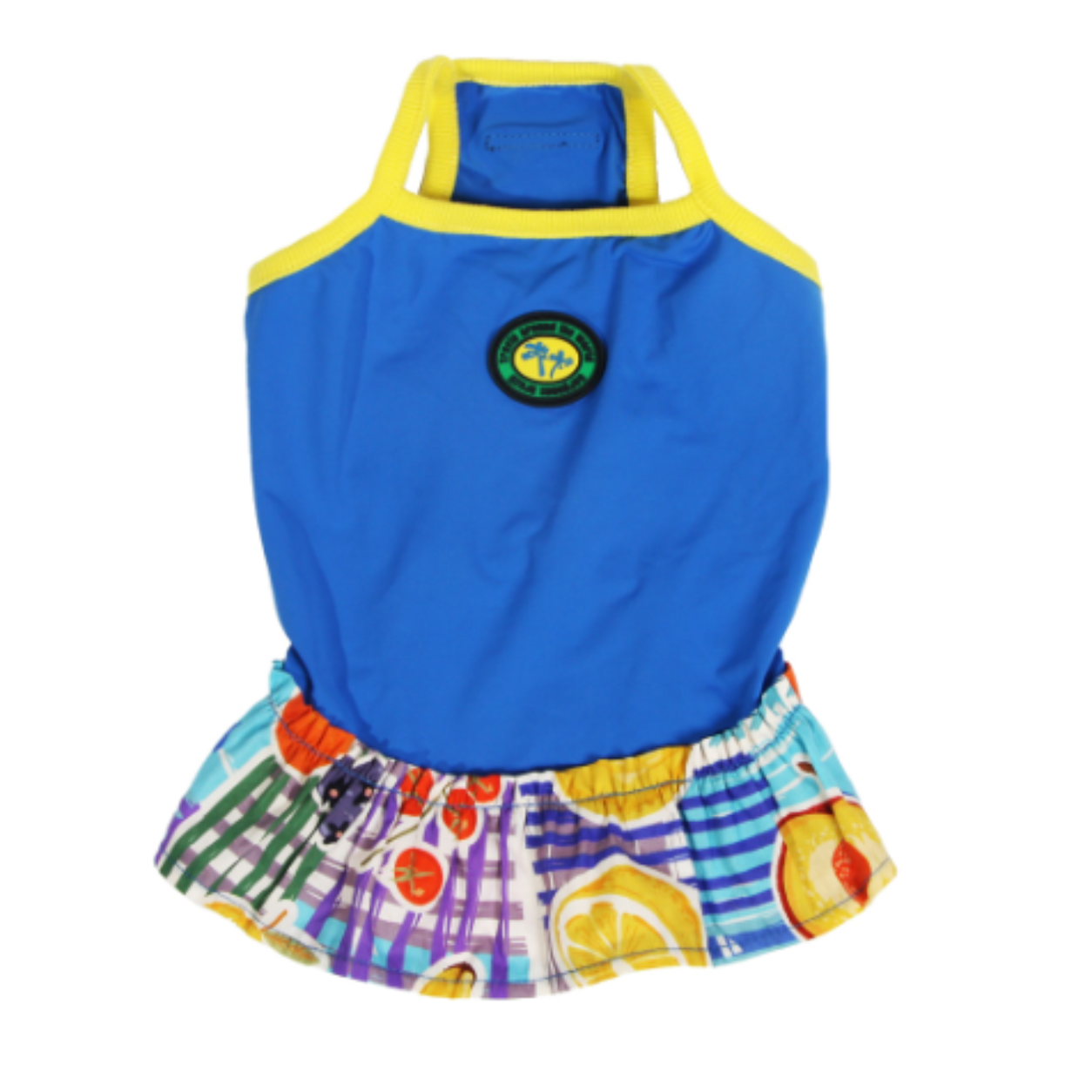 Floral Summer Pet Dress for Dogs & Cats – Stretchy Spring Dress with Colorful Bloom Print | HoppePet