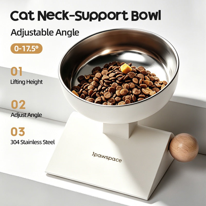Cat Neck-Support Bowl