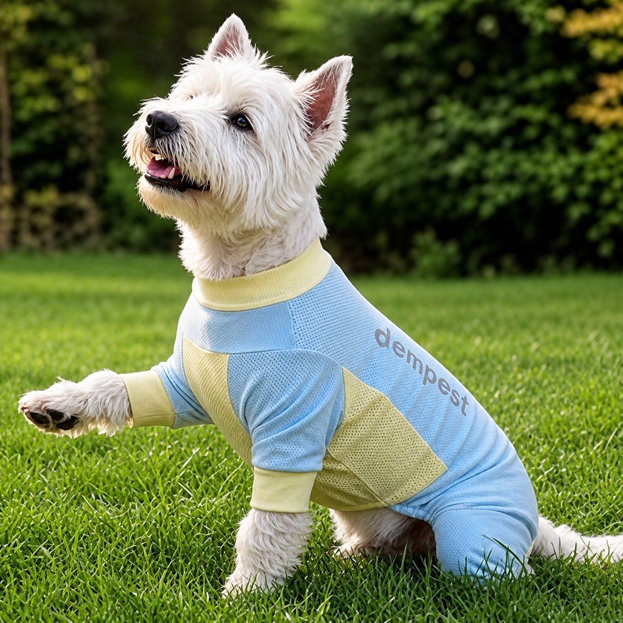 UV Protection Dog Sun Suit – Full-Body Breathable Mesh Jumpsuit with Bug & Sand Protection | HoppePet