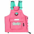 Retro Striped Dog Harness Vest – Colorblock Streetwear for Small Dogs | HoppePet