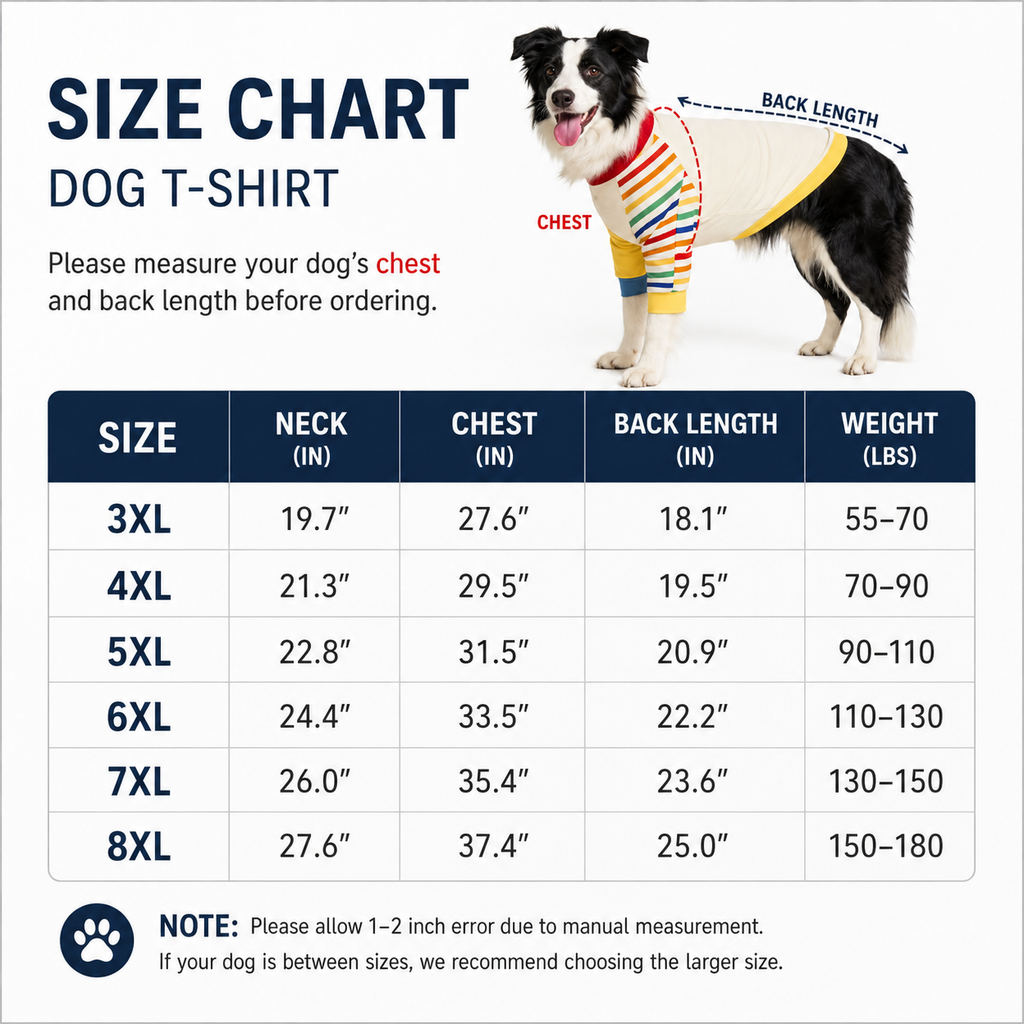 Retro Striped Dog Sweater – Full-Body Long-Sleeve Pullover for Large Dogs | HoppePet