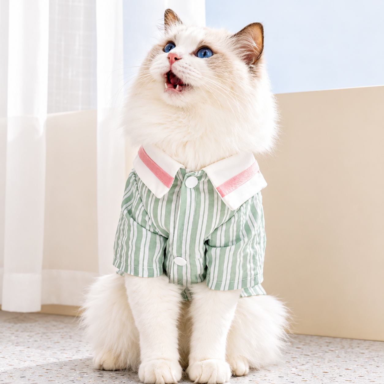 Sailor Stripe Pet Shirt