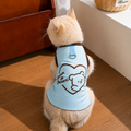 Bear Embroidered Pet Vest