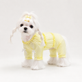 Ballet-Style Dog Sun Protection Suit – Cute Full-Body Pastel Onesie for Small Dogs | HoppePet