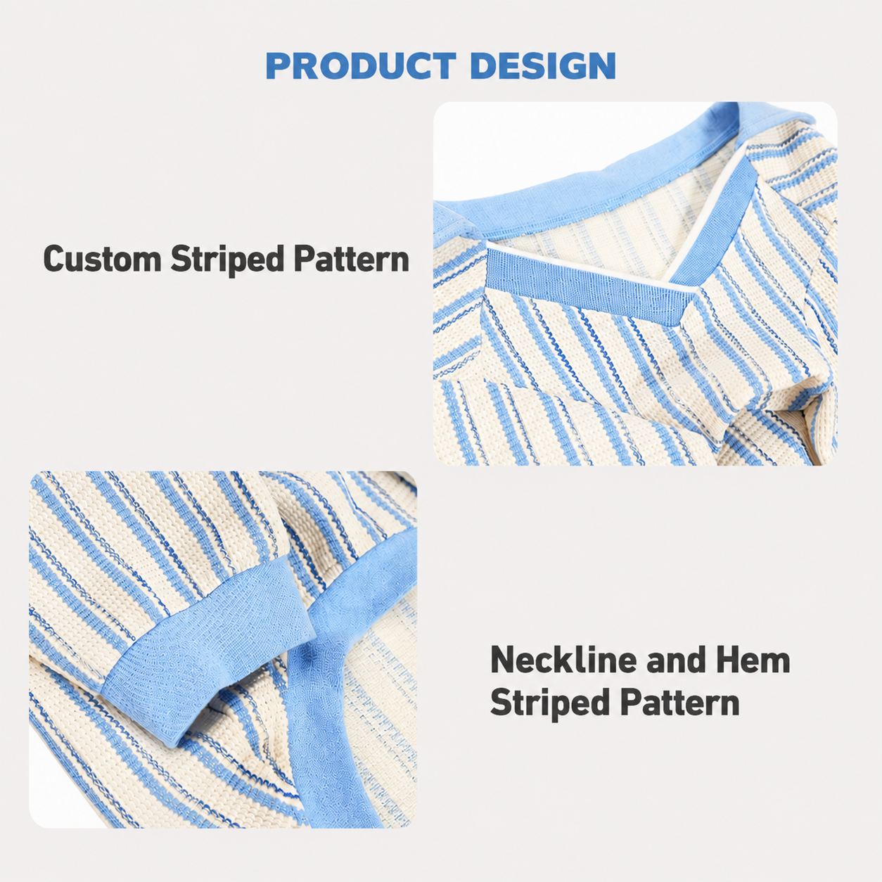 Striped Dog T-Shirt – Classic Long-Sleeve Basic Shirt for Everyday Wear | HoppePet
