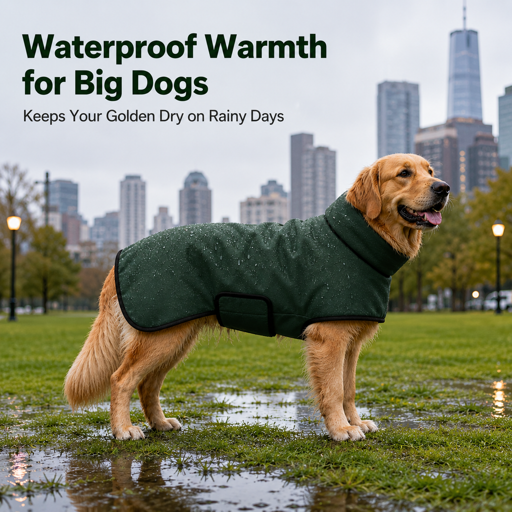 Waterproof Fleece Dog Coat with Belly Coverage – For Dachshunds & Corgis | HoppePet